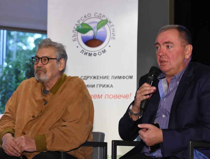 Стефан Данаилов и проф. Георги Михайлов