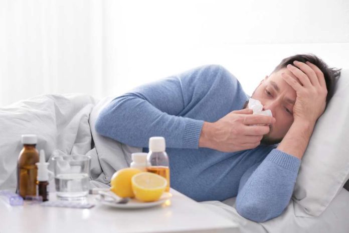 грип настинка запушен нос